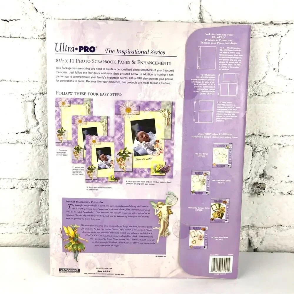 Vintage 90’s Ultra Pro Photo Scrapbook Kit